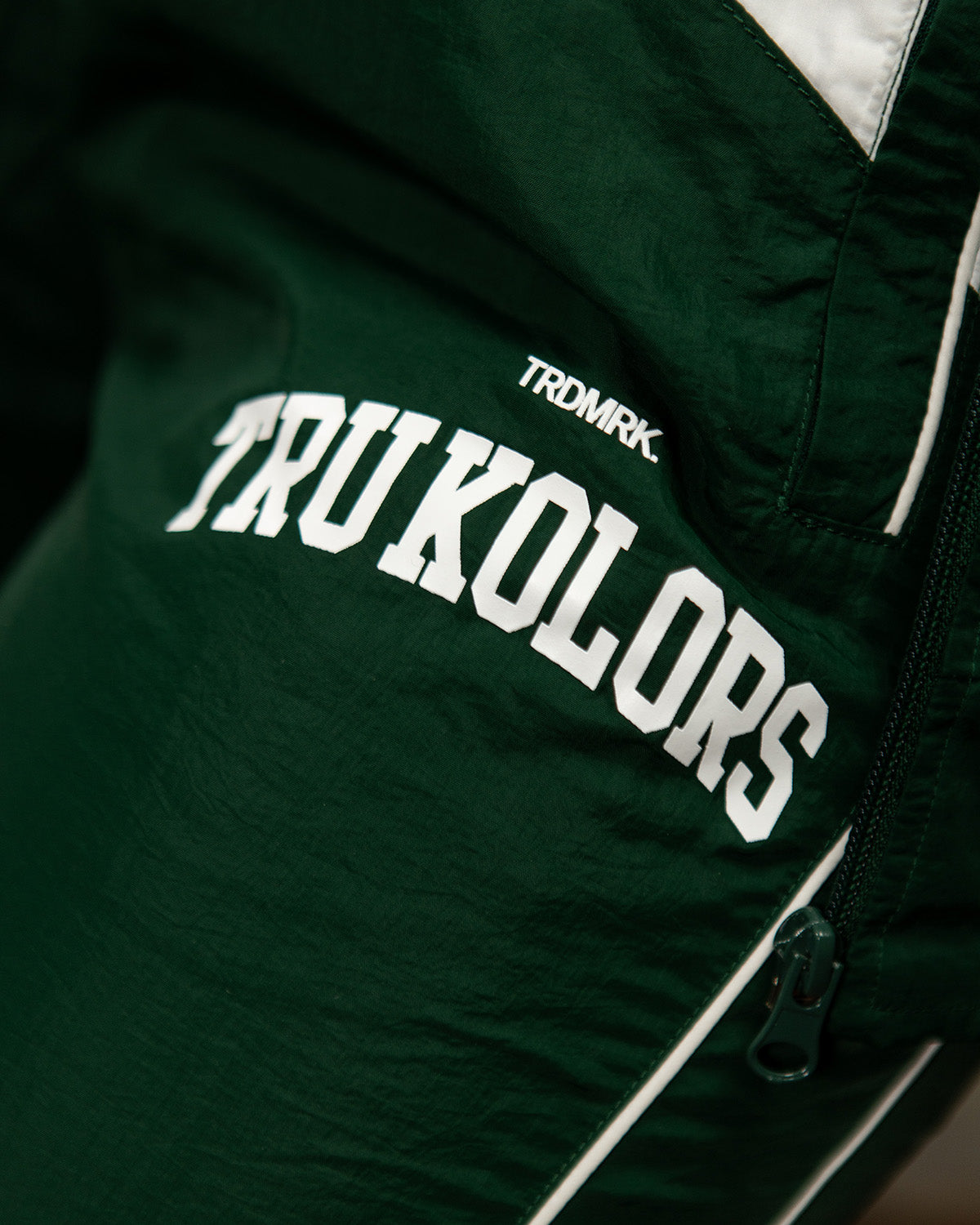 Hunter Green Varsity Track Suit Pant