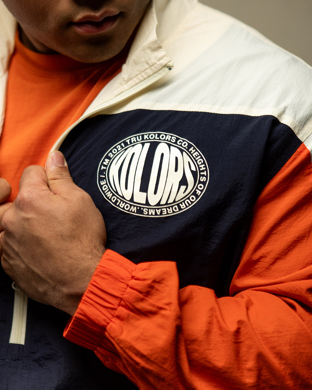 Navy Track Suit Jacket