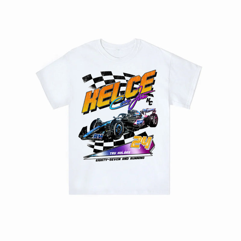 TK x Kelce Car Jam Racing Tee