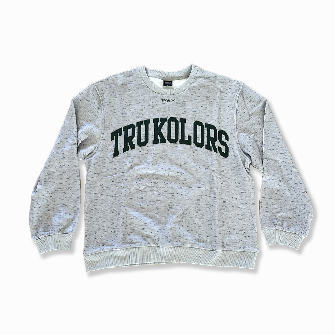TK Varsity Gray Crewneck