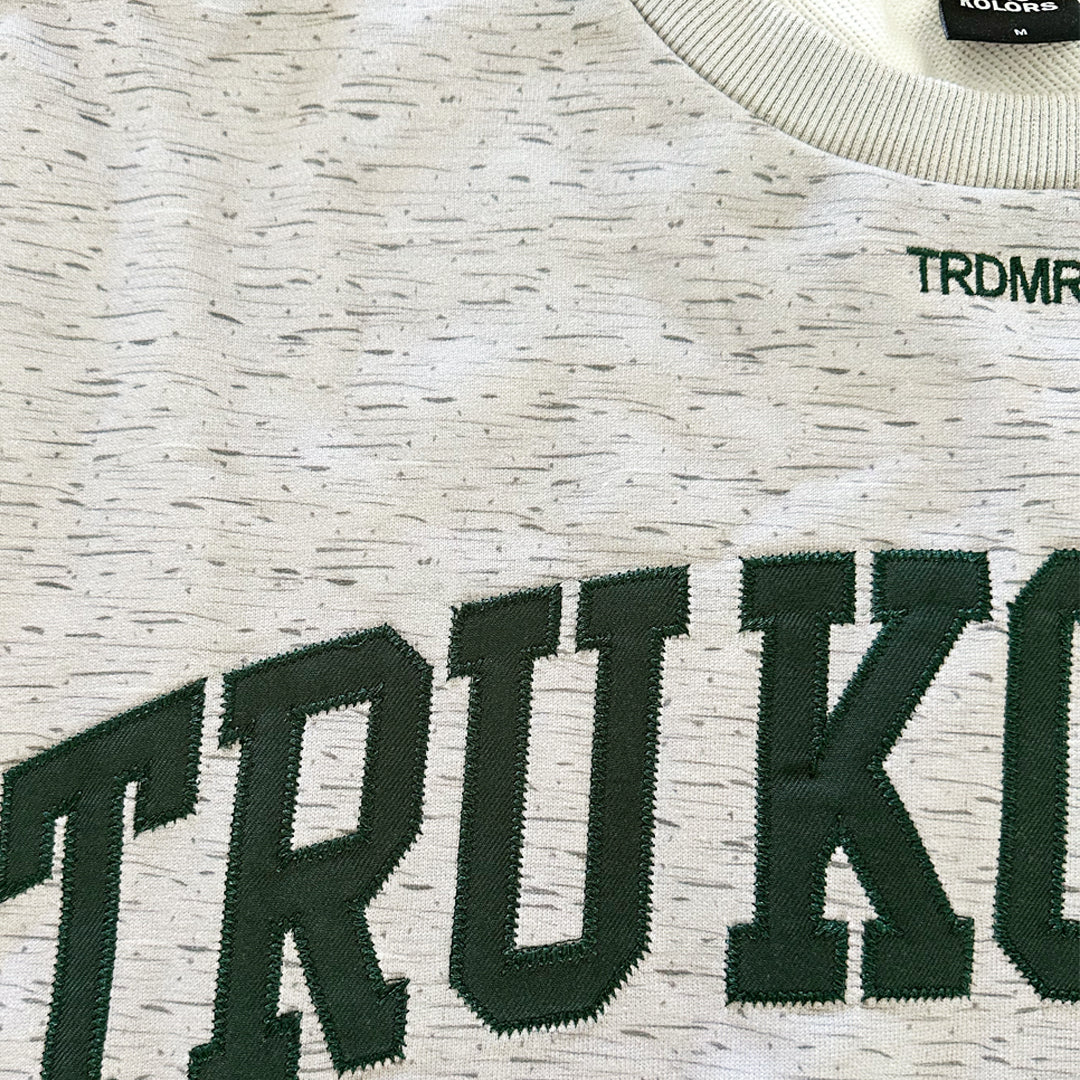 TK Varsity Gray Crewneck – Tru Kolors