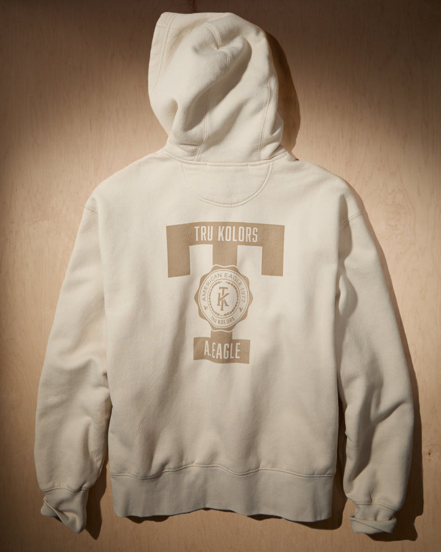 AE x TK Heavyweight Graphic Hoodie (Cream)