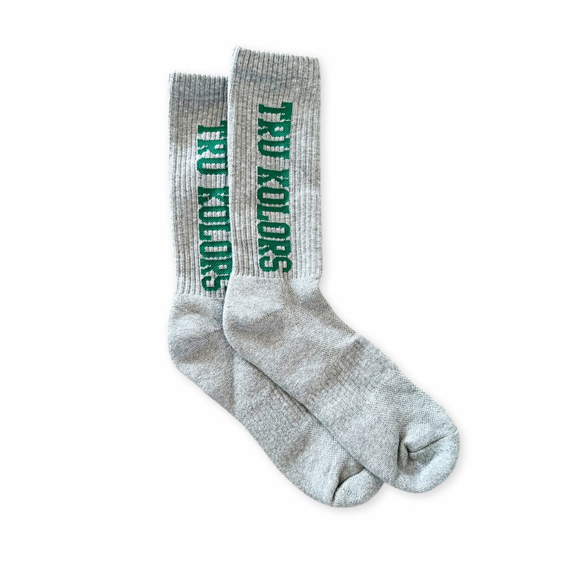 TK Varsity Athletic Gray Socks