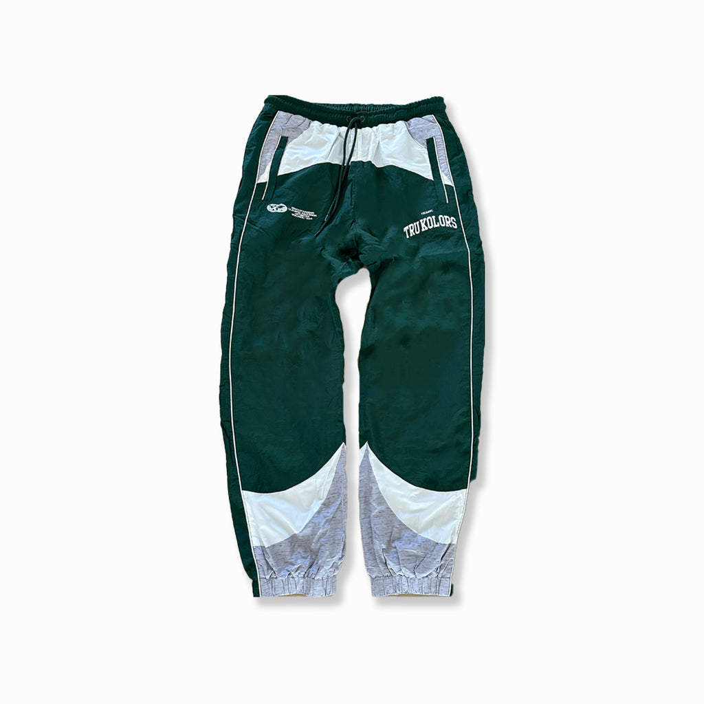 Hunter Green Varsity Track Suit Pant