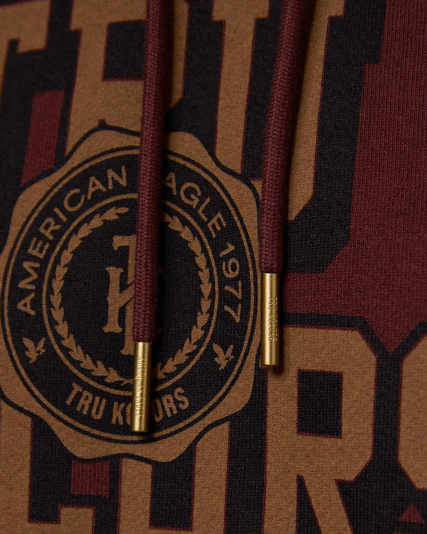 AE x TK Heavyweight Graphic Hoodie (Burg)