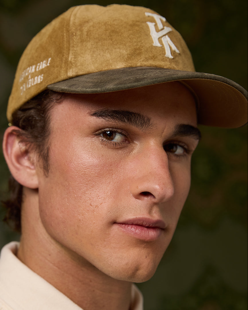 AE x Tru Kolors Suede Baseball Hat