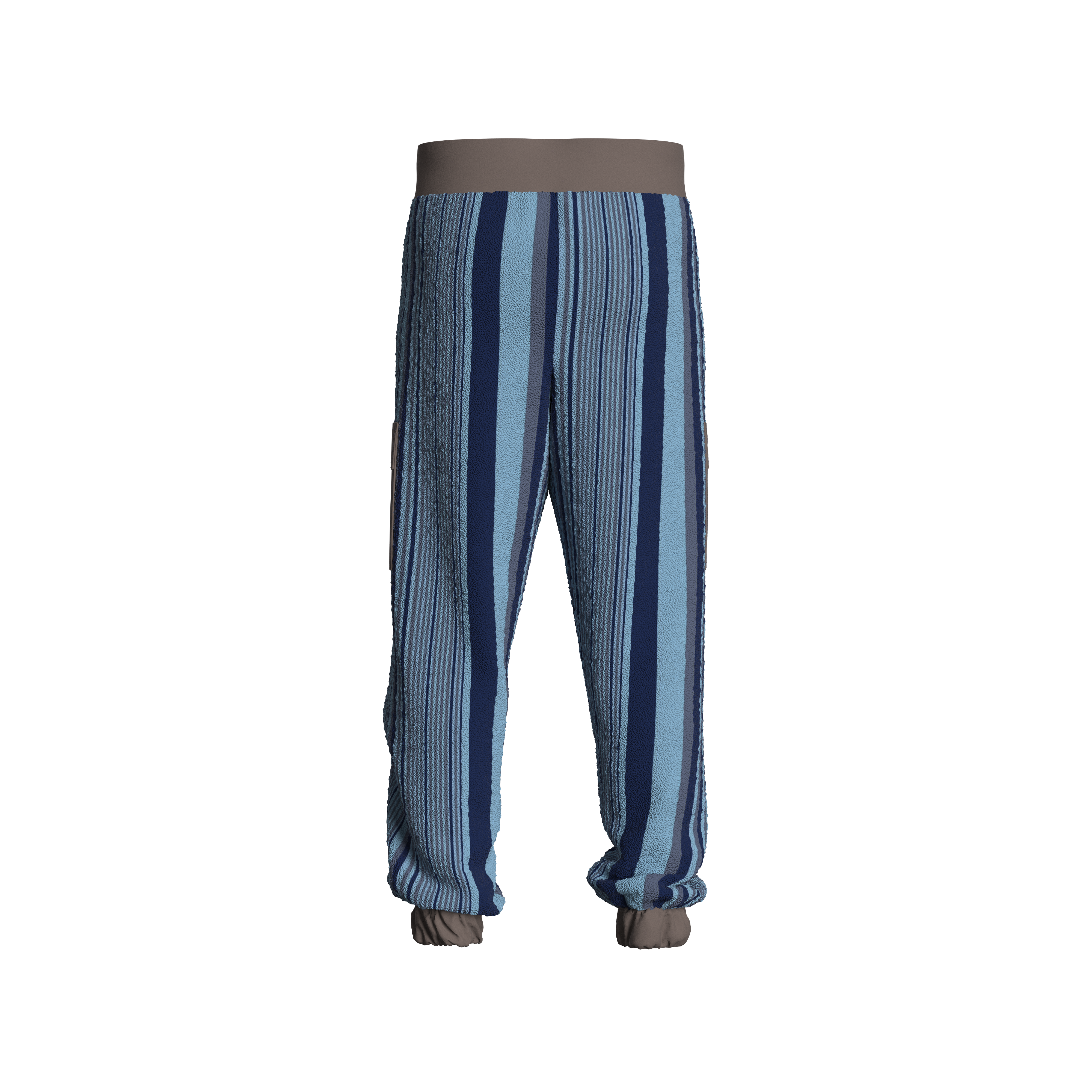 Striped Sherpa Fleece Pant