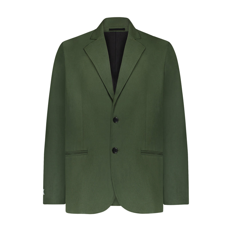 Unlined Blazer - Green