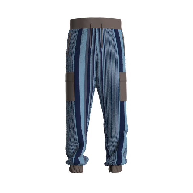 Striped Sherpa Fleece Pant