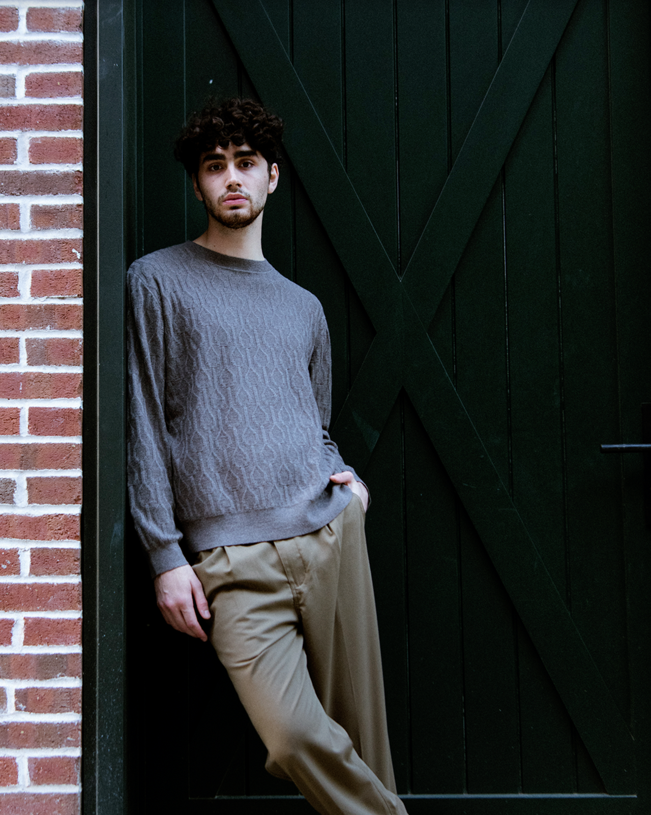 Arrow Knit Sweater