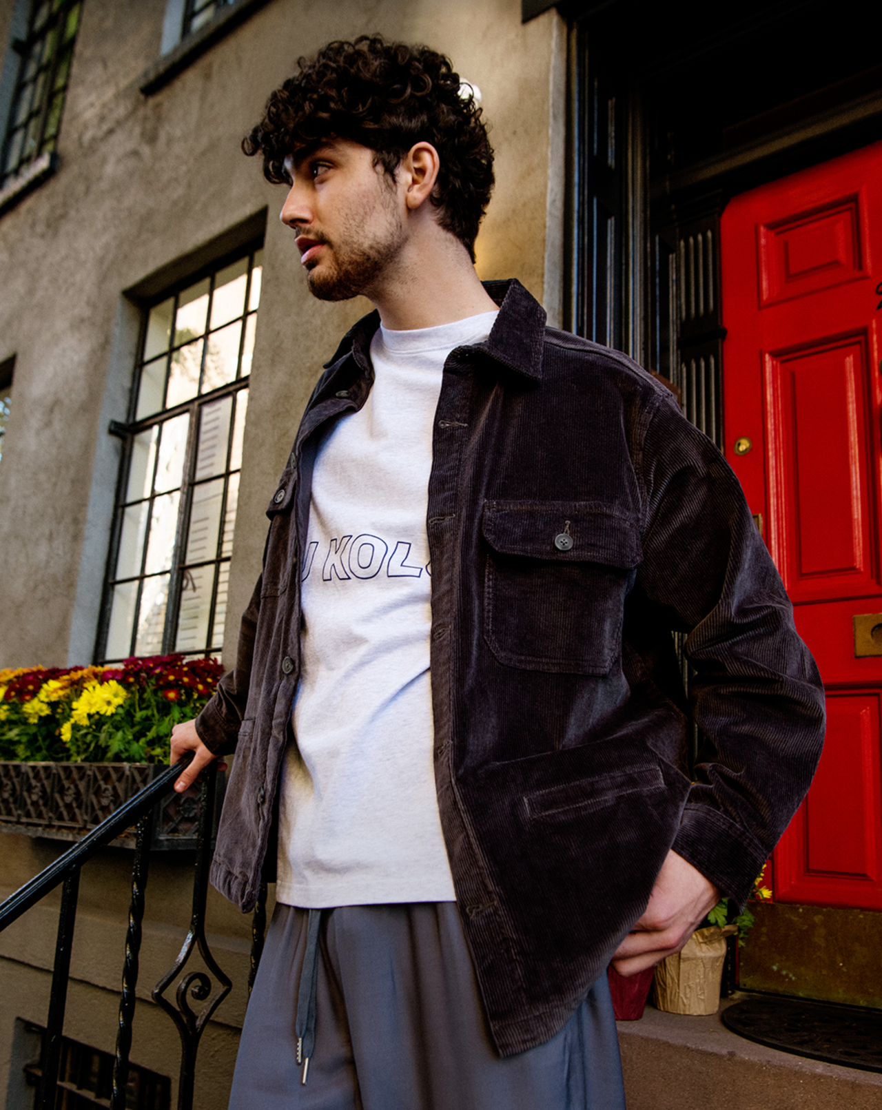 Corduroy Shirt Jacket